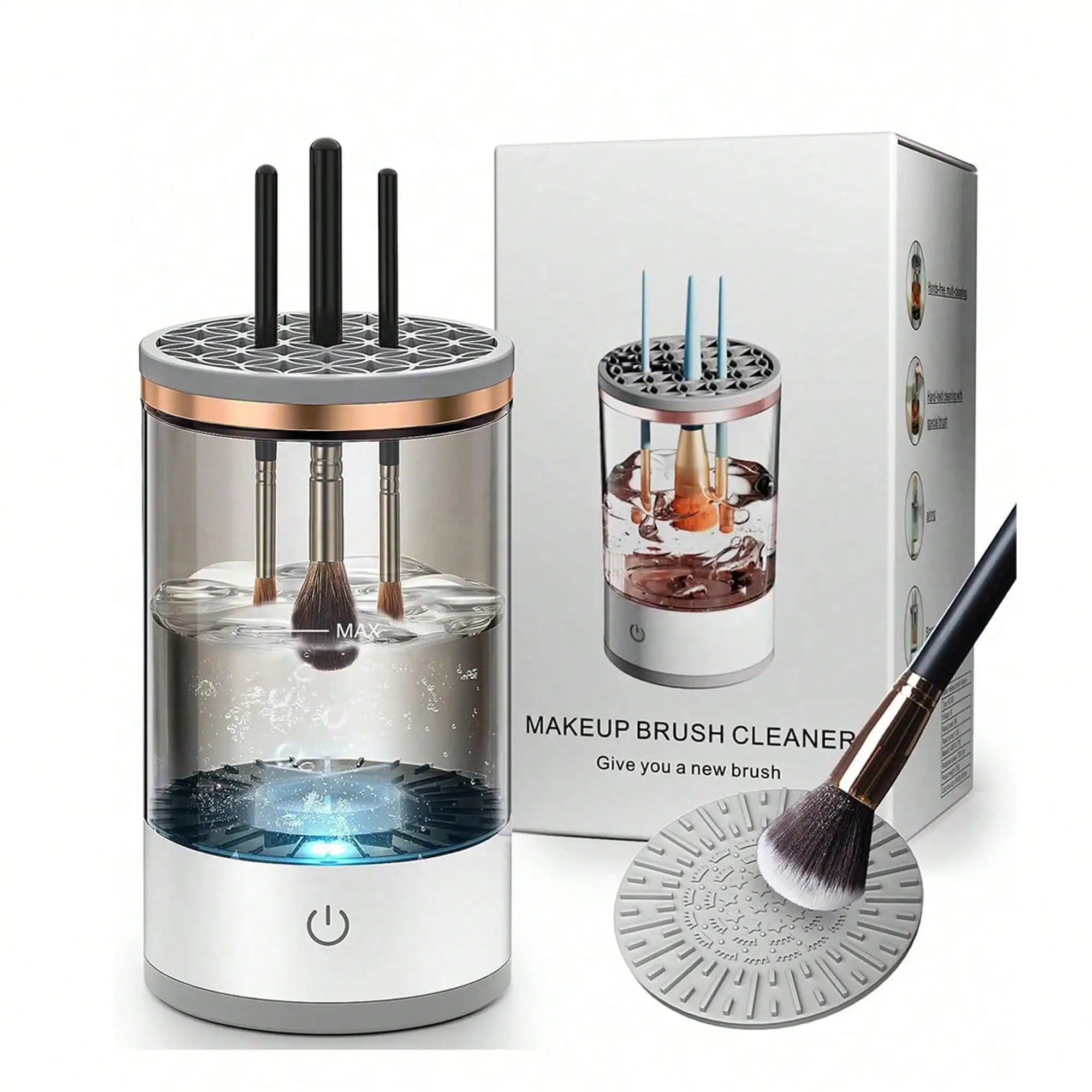 Nettoyeur Électrique de Pinceaux Maquillage