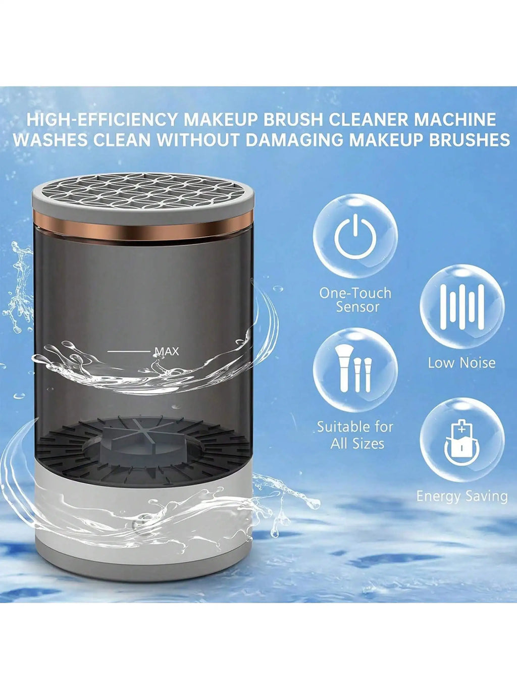 Nettoyeur Électrique de Pinceaux Maquillage