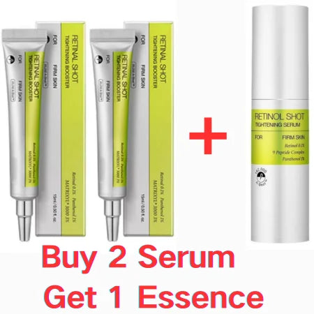 Soin Contour des Yeux Rétinol Coréen – Sérum Raffermissant & Essence Hydratante