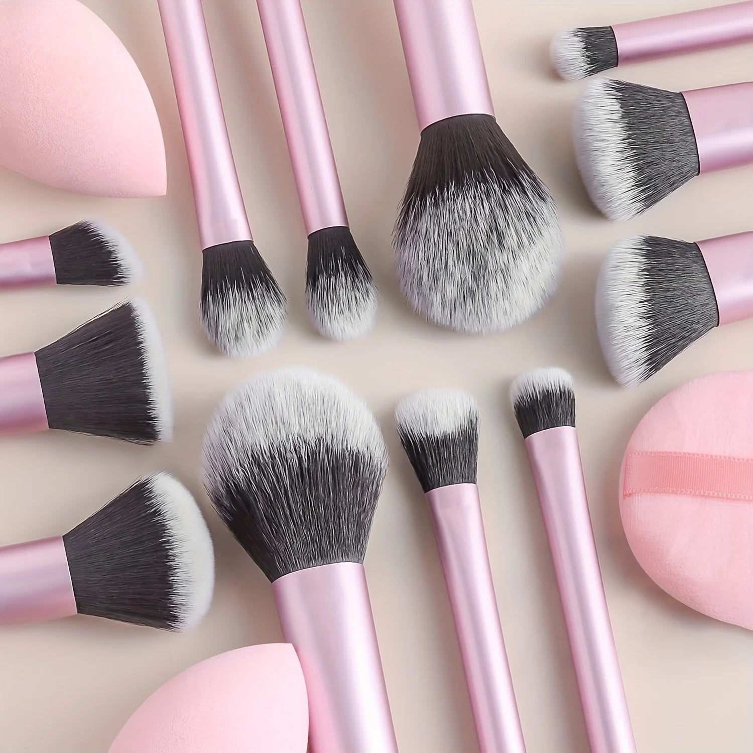 Kit de Pinceaux Maquillage Professionnel 12 pièces.