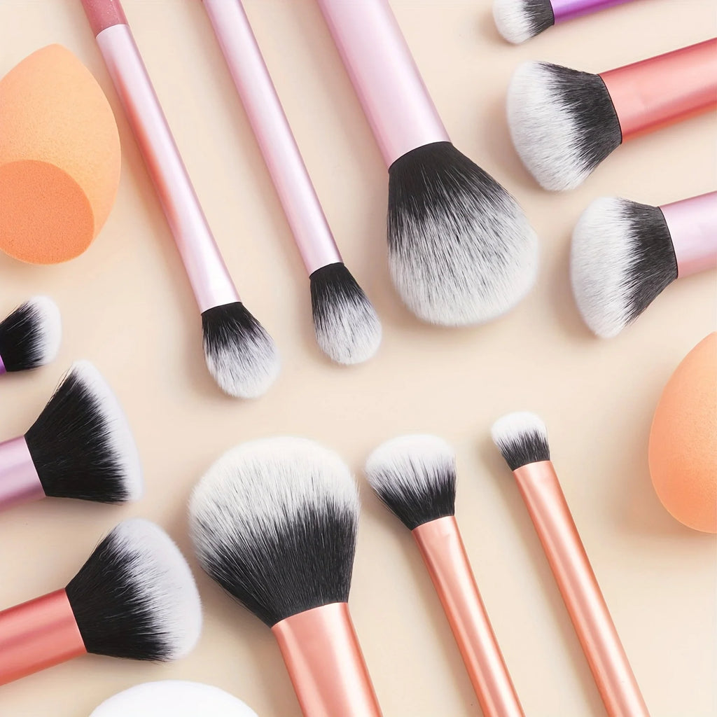 Kit de Pinceaux Maquillage Professionnel 12 pièces.