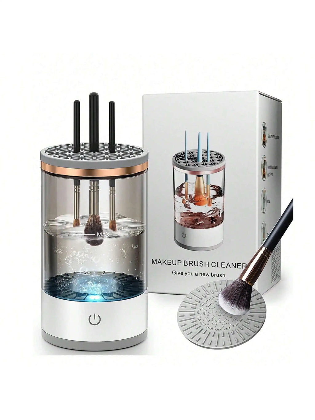 Nettoyeur Électrique de Pinceaux Maquillage