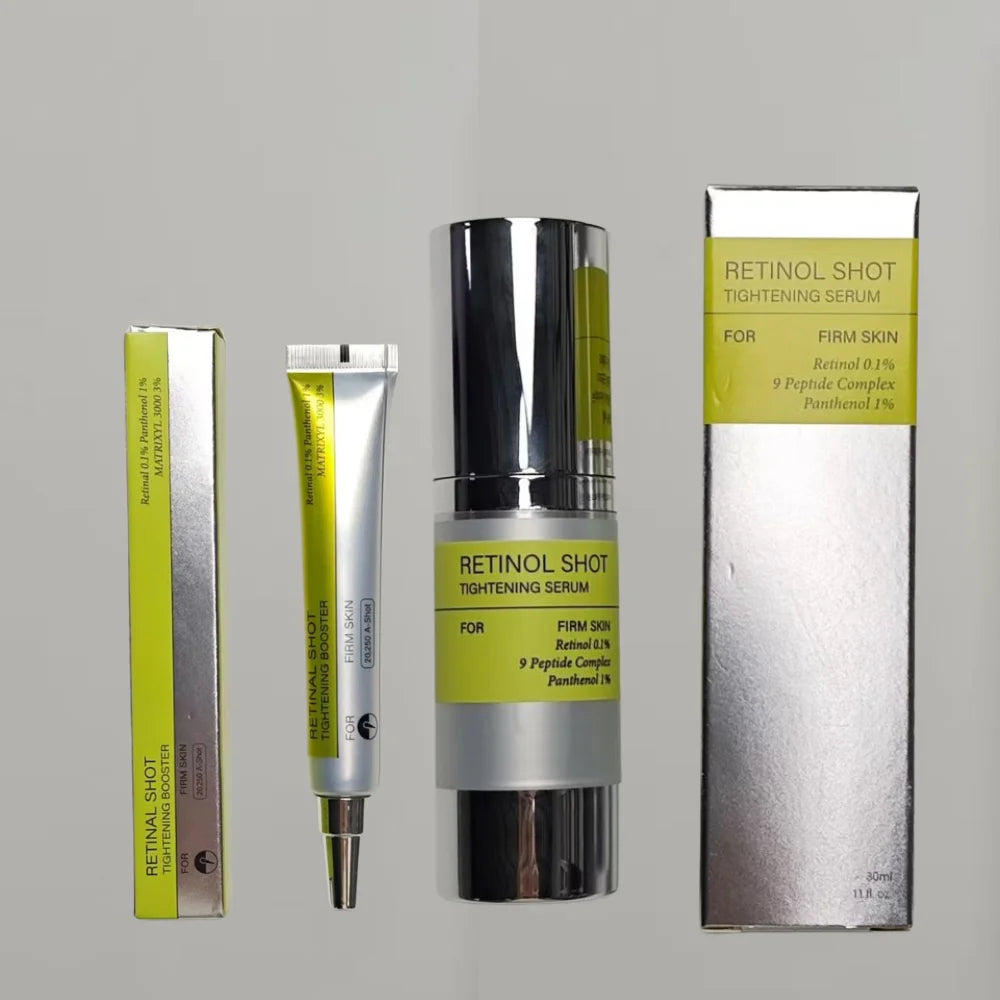Sérum Rétinol Coréen — Raffermissant, Anti-Cernes & Pores Resserrés